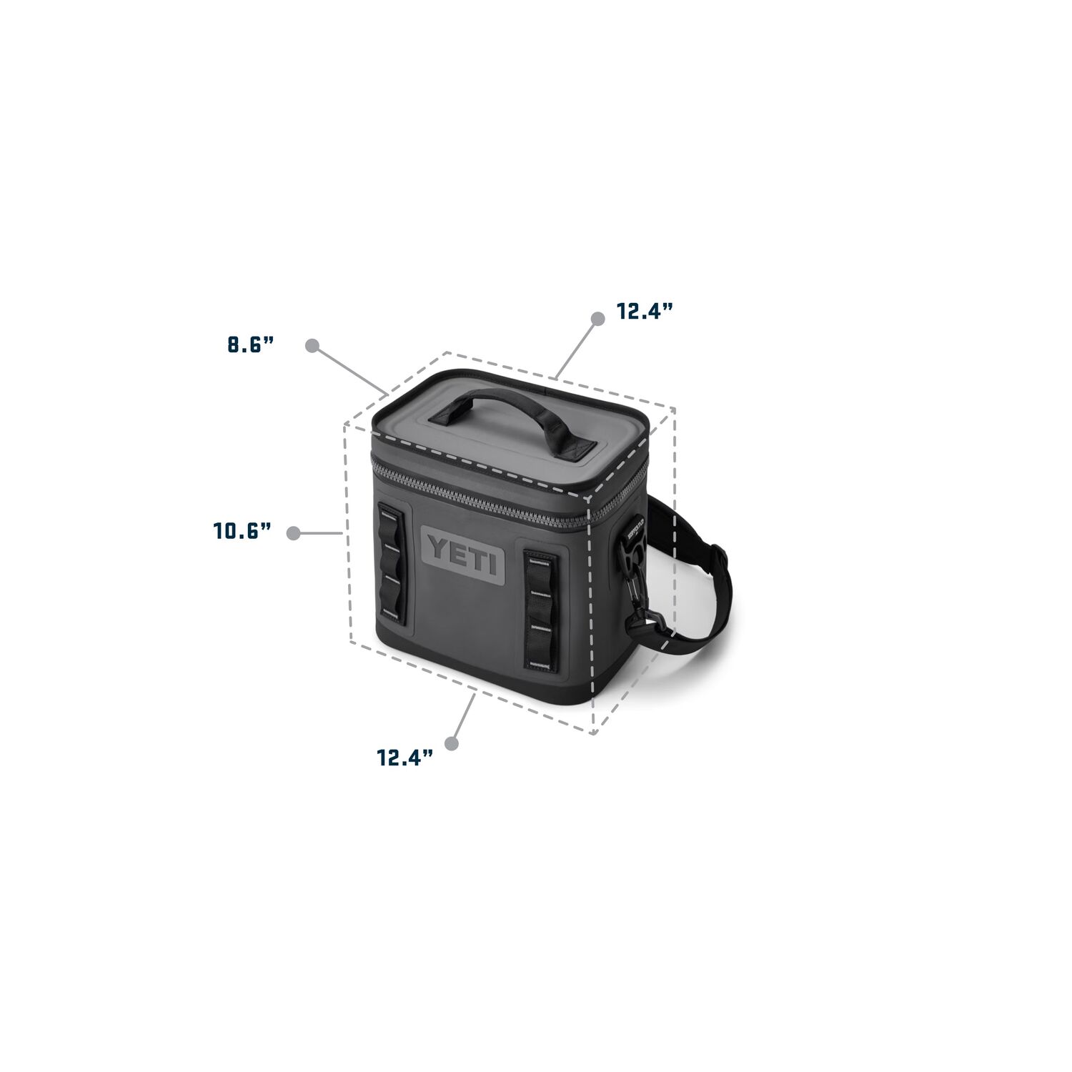 Yeti Hopper Flip 8 Charcoal Soft Cooler