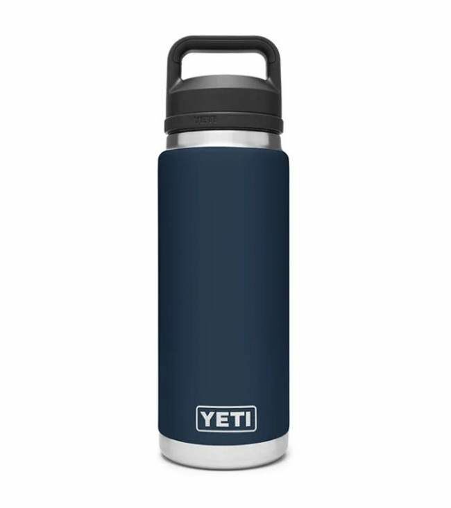 Yeti Rambler Bottle With Chug Cap - Navy, 26 oz