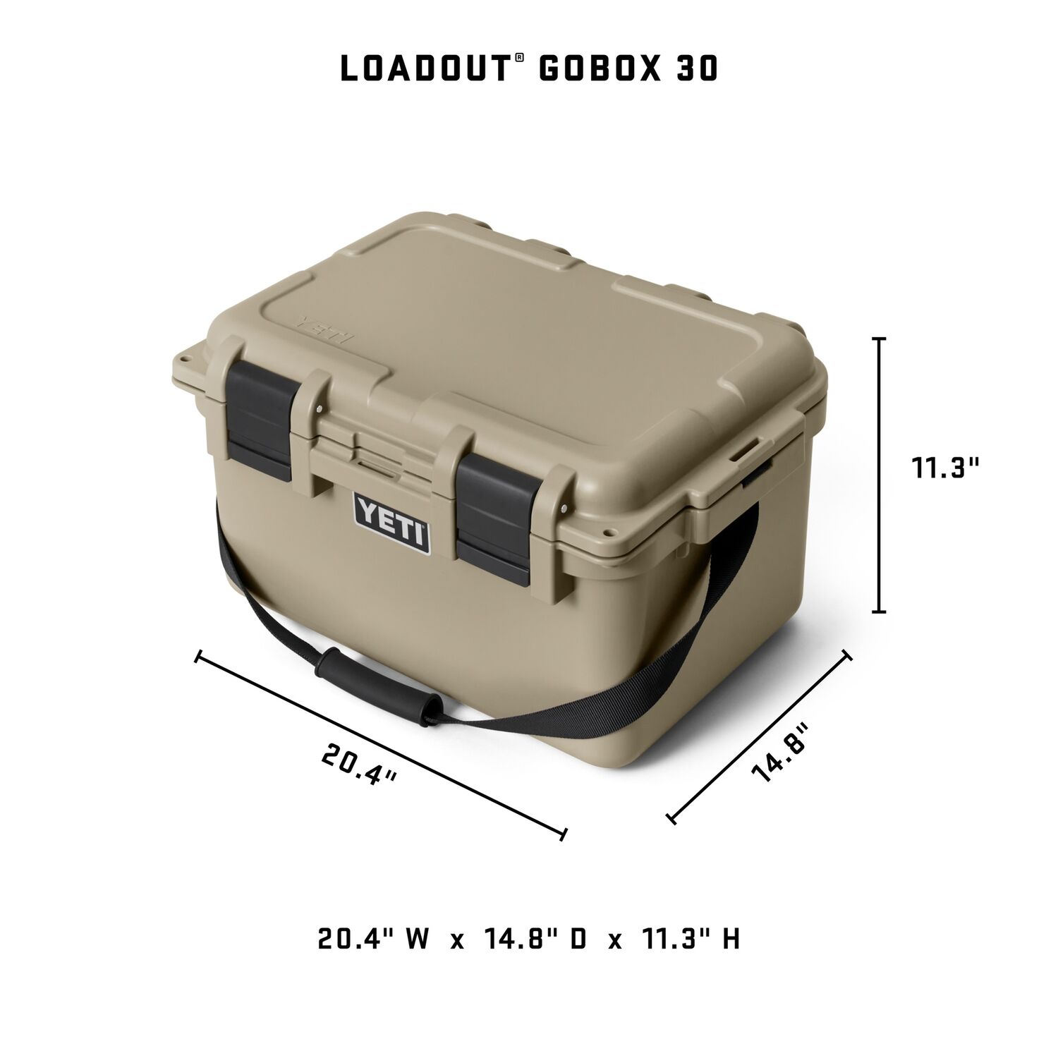 Yeti Loadout Gobox 30 - Tan