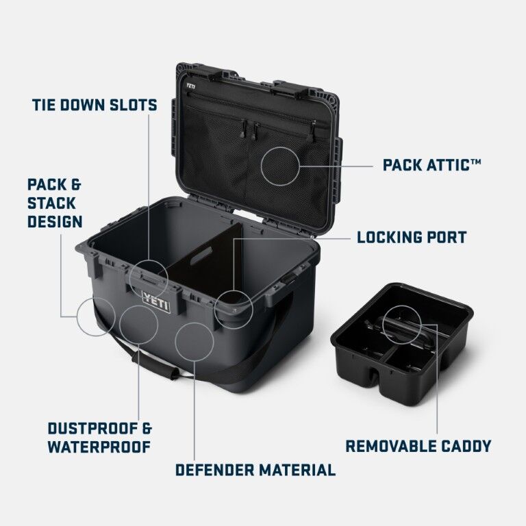 Yeti Loadout Gobox 30 - Charcoal