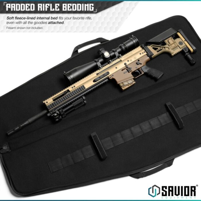 Savior Equipment The Patriot Rifle Case In Black, 42-In.