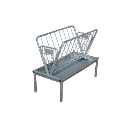 4-Ft Galvanized Mini Pasture Feeder