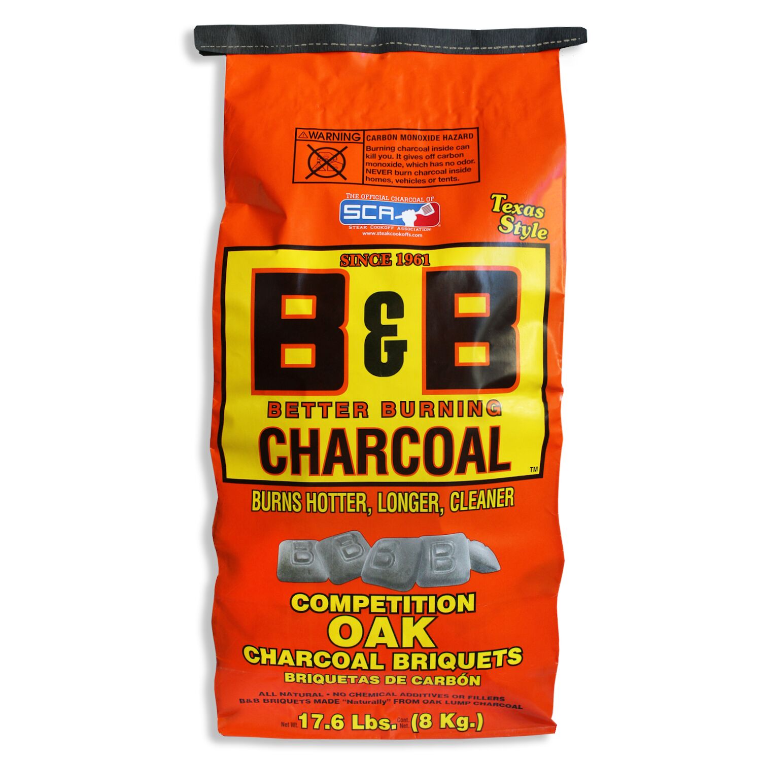 Competition Oak Charcoal Briquetes, 17.6-Lb