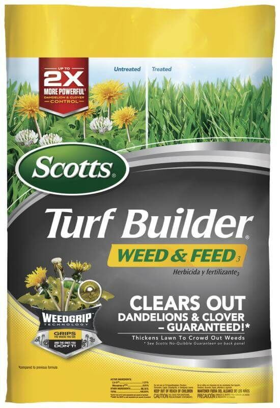 Scotts Turf Builder 2X Weed and Feed, 35-lb Bag