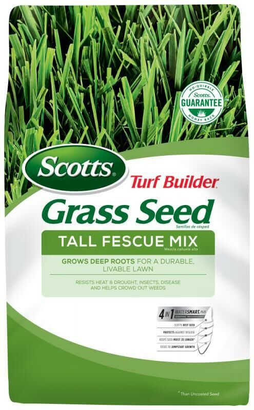 Scotts Turf Builder Grass Seed Tall Fescue Mix, 3-lb Bag