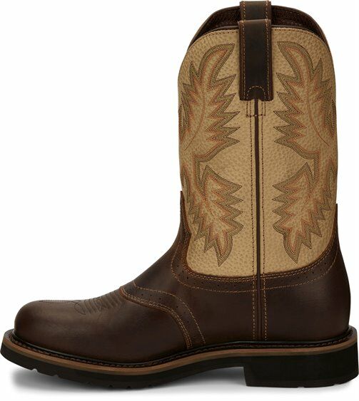 Women's Superintendent  Round Toe Western Boot in Golden Brown