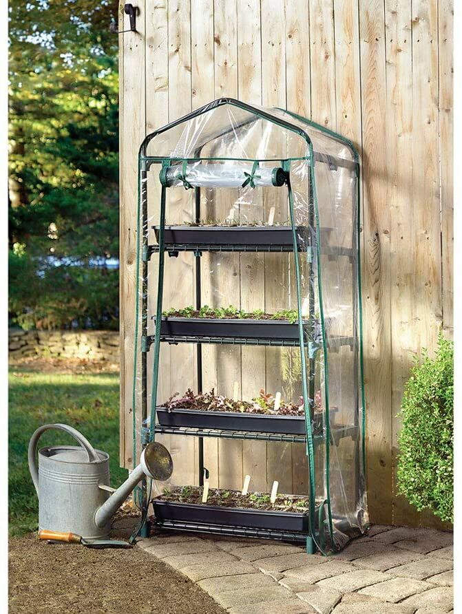 2-Ft x 5-Ft GrowIT® 4-Tier Mini Growhouse