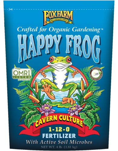 Fox Farm Happy Frog Caven Culture Fertilizer, 4-Lb Bag