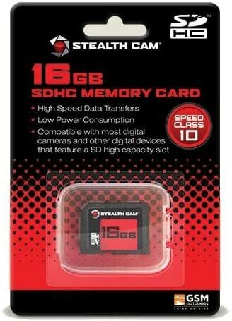 Stealth Cam SD Memory Card, 16 GB