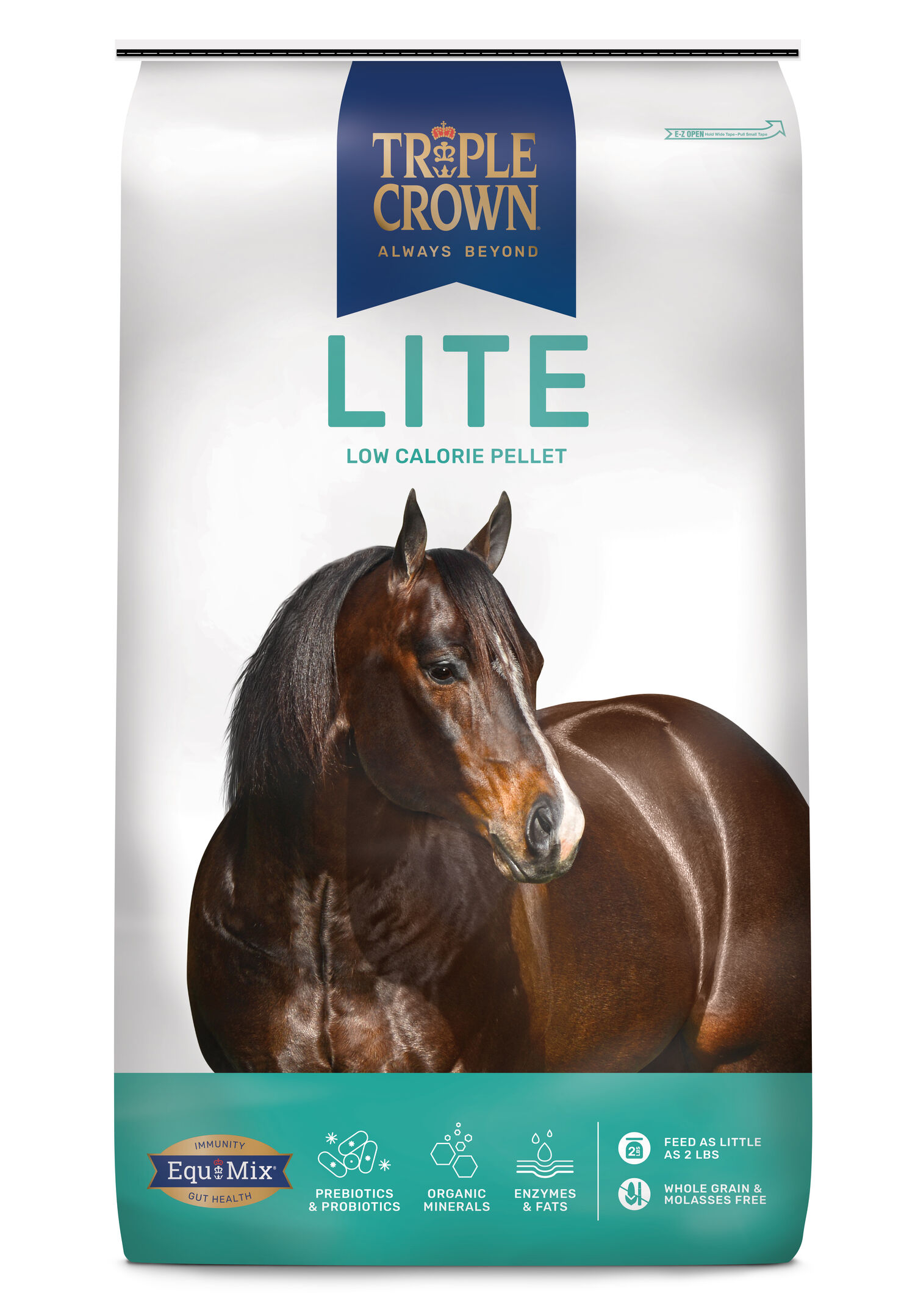 Triple Crown Lite Equine Feed, 50-Lb Bag 