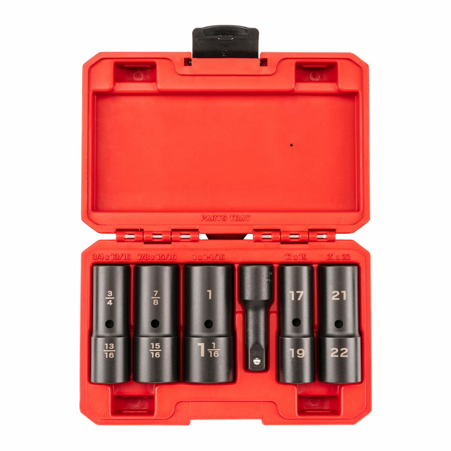 1/2-In Drive Thin Wall Impact Flip Socket Set, 6-Pc