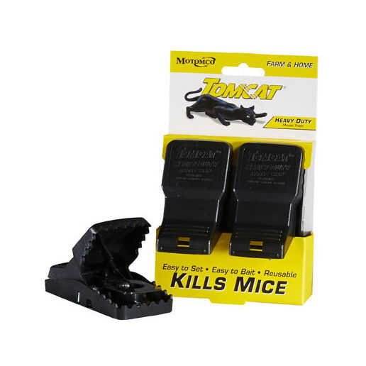 Tomcat Heavy Duty Reusable Mouse Trap, 2 Pack
