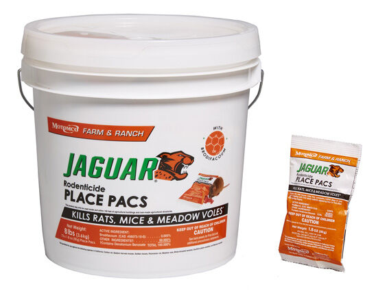 Jaguar Rodenticide Pace Pacs, 73-Pk