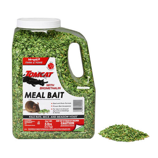 Tomcat with Bromethalin Meal Bait, 5-lb Jug