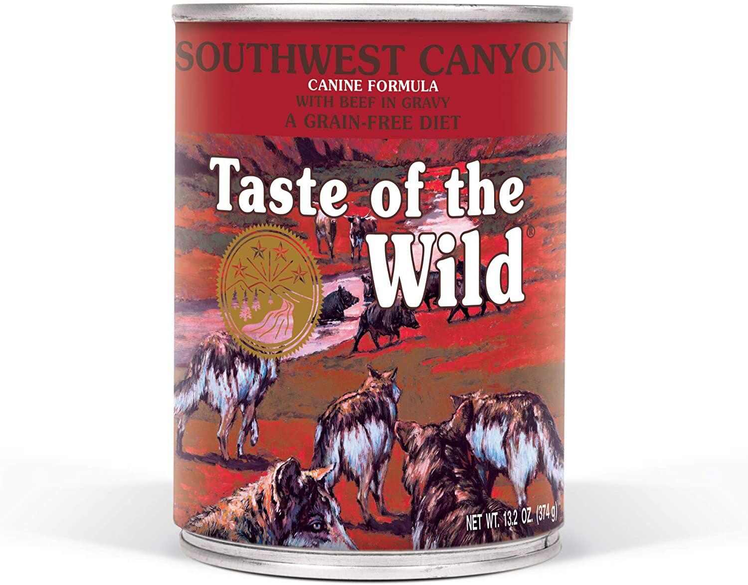 Taste of the Wild Southwest Canyon Adult Wet Dog Food, 13.2-Oz Can