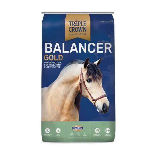 Triple Crown Balancer Gold Equine Feed, 50-Lb Bag