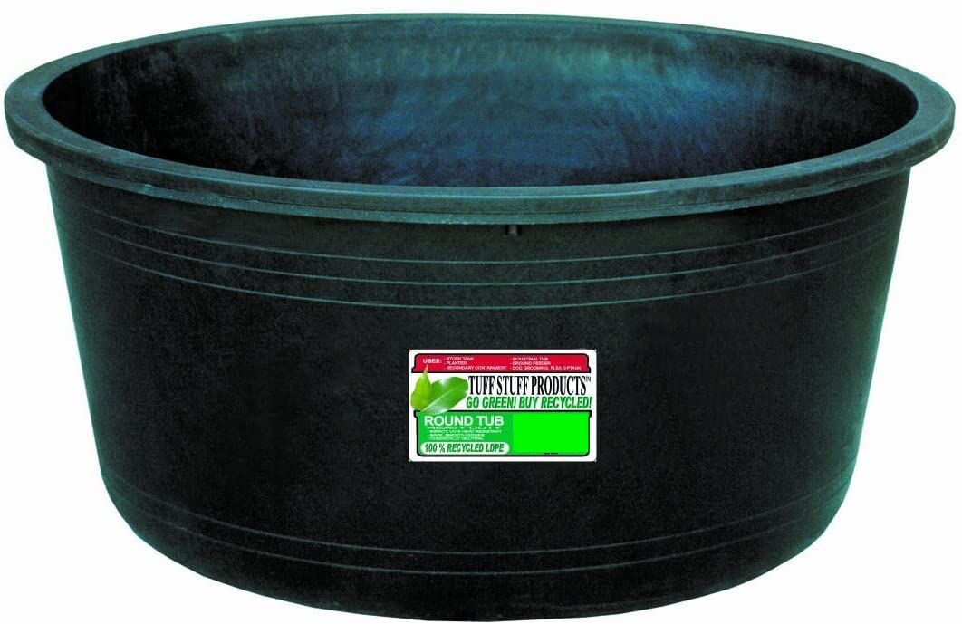 Heavy Duty Round Tub, 54-Gal