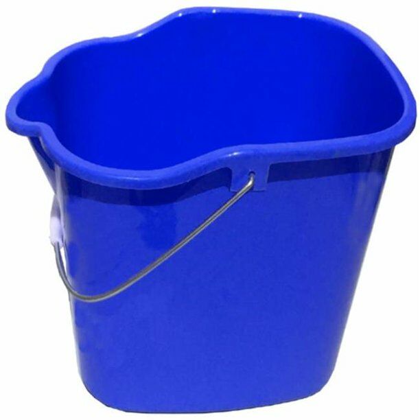 Square Utility Bucket in Navy Blue, 17-Qt