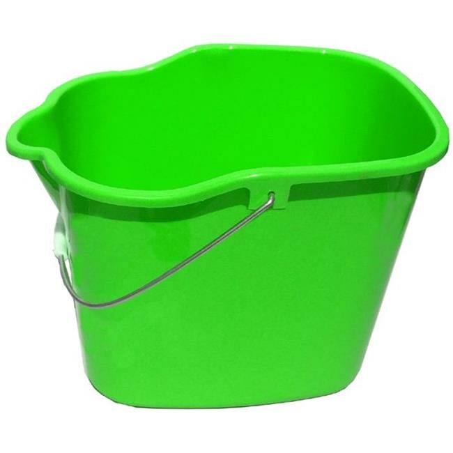 Square Utility Bucket in Green, 17-Qt