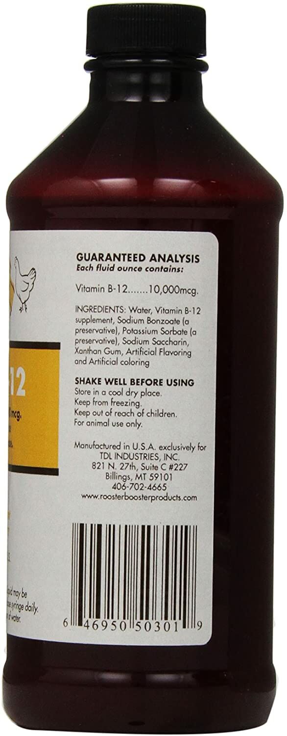 Liquid B-12 Poultry Supplement, 16-Oz