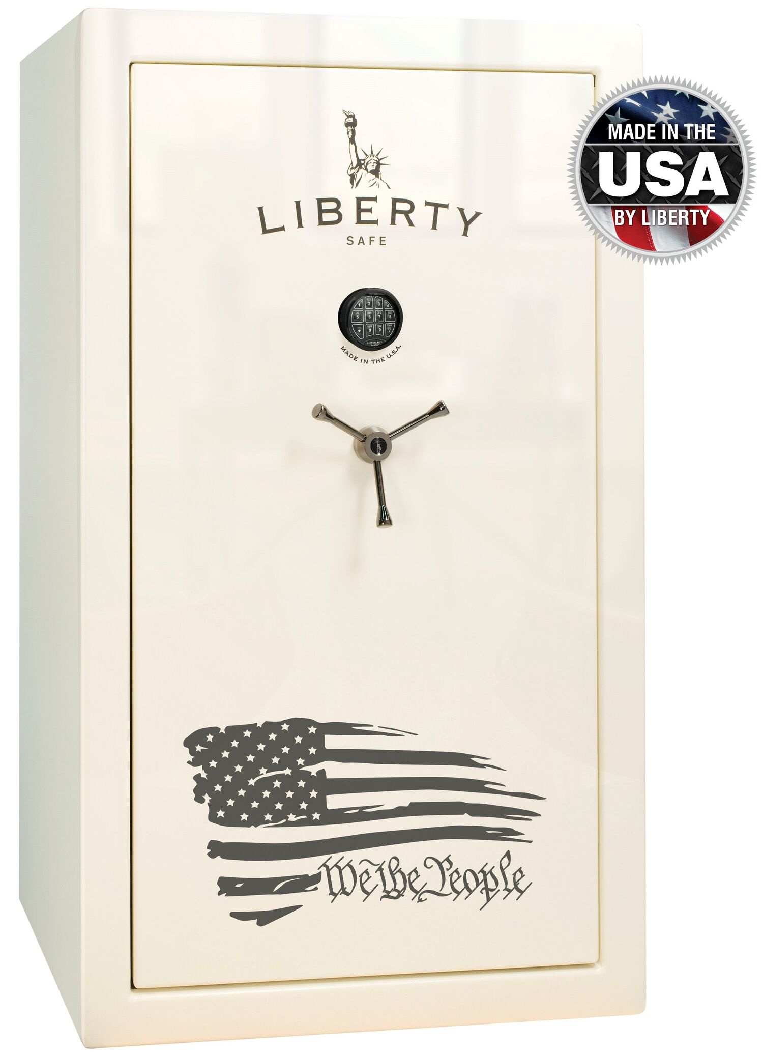 Liberty Safe We The People 44 Gun Safe in White