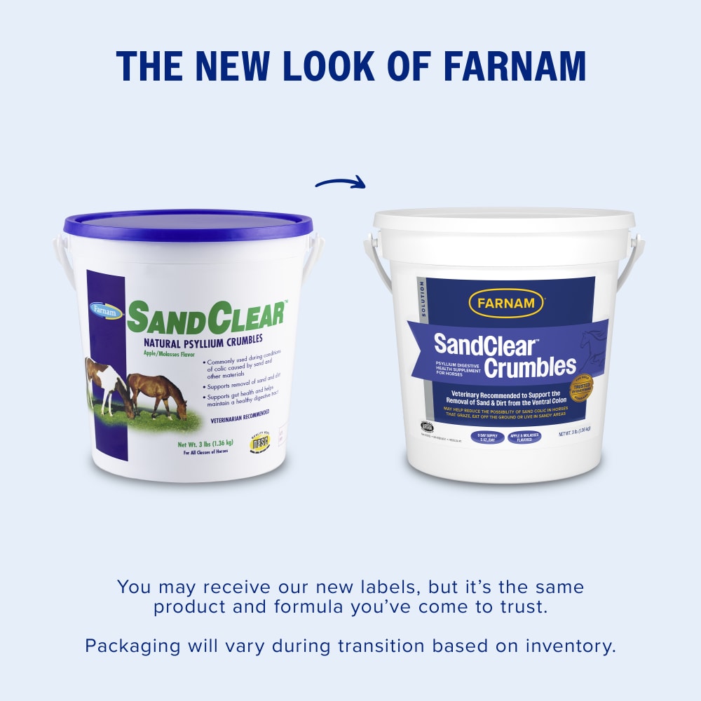 Farnam SandClear Natural Psyllium Crumbles, 10-Lb